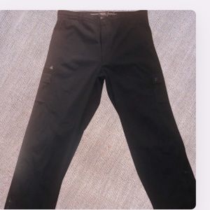 IZOD PerformX cargo pants with ankle drawstrings